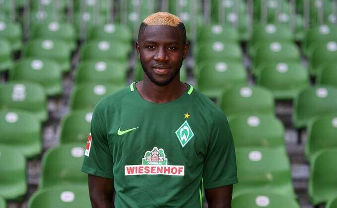 FUSSBALL 1. BUNDESLIGA SAISON 2017 2018 Porträttermin SV Werder Bremen: Ousmane Manneh Bremen