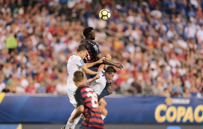 July 19, 2017 - Philadelphia, PA, USA - Philadelphia, PA - Wednesday July 19, 2017: Jozy Altidore during a 2017 Gold Cup match between the men s national teams of the United States (USA) and El Salvador (SLV) at Lincoln Financial Field. Jozy Altidore - ZUMAt139 20170719_zaa_t139_035 Copyright: xJohnxDortonx
