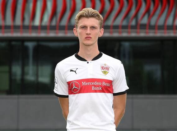 20.07.2017, Deutschland, Stuttgart, VfB Stuttgart II Offizieller Fototermin, Portrait: Daniele James Collinge