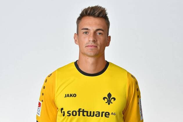 20.07.2017, xfux, Fussball 2.Bundesliga, SV Darmstadt 98 Fototermin 2017 2018, Fußball, GER 2.BL Porträttermin 2017 2018, emonline, Joel JoÃ«l Mall (SV Darmstadt 98) Darmstadt
