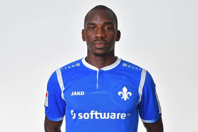 20.07.2017, xfux, Fussball 2.Bundesliga, SV Darmstadt 98 Fototermin 2017 2018, Fußball, GER 2.BL Porträttermin 2017 2018, emonline, Wilson Kamavuaka (SV Darmstadt 98) Darmstadt