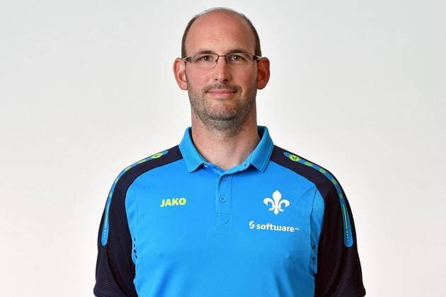 20.07.2017, xfux, Fussball 2.Bundesliga, SV Darmstadt 98 Fototermin 2017 2018, Fußball, GER 2.BL Porträttermin 2017 2018, emonline, Physiotherapeut Dirk Schmitt (SV Darmstadt 98) Darmstadt