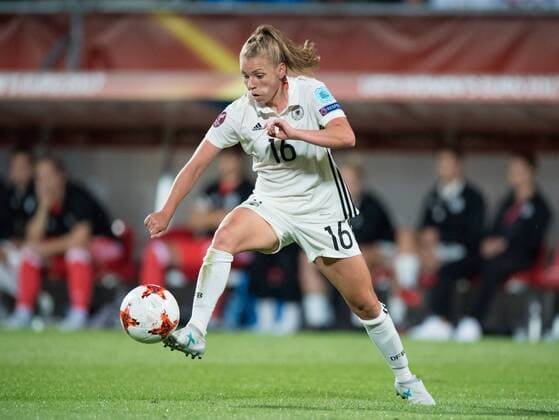 Linda Dallmann (GER) Vorrunde: Deutschland - Italien in Tilburg am 21.07.2017. UEFA Fussball Frauen Europameisterschaft 2017 in den Niederlanden,
