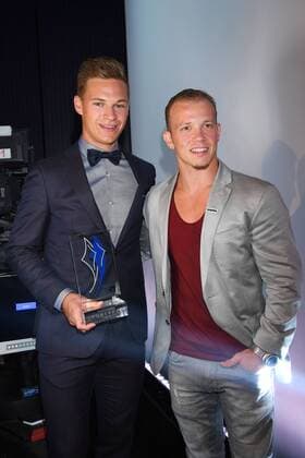 Preisträger Joshua Kimmich und Fabian Hambüchen bei der Verleihung Bayerischer Sportpreis am 22.07.2017 in München Verleihung Bayerischer Sportpreis 2017 in Muenchen 