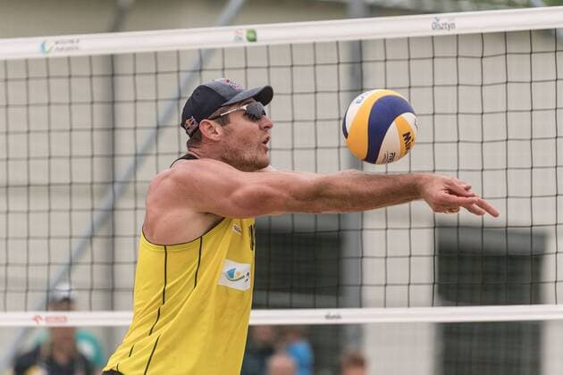 FIVB World Tour - Olsztyn 4-Star Open am 22.07.2017 Alison Cerutti (BRA); FIVB World Tour - Olsztyn 4-Star Open am 22.07.2017, Olsztyn (Polen). xPWx