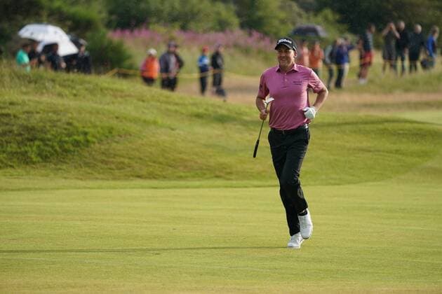 Jordan Spieth (USA), JULY 22, 2017 - Golf : Jordan Spieth of the United States on the 17th hole during the third round of the 146th British Open Golf Championship at Royal Birkdale Golf Club in Southport, Merseyside, England. NOxTHIRDxPARTYxSALES.  (waha020979)