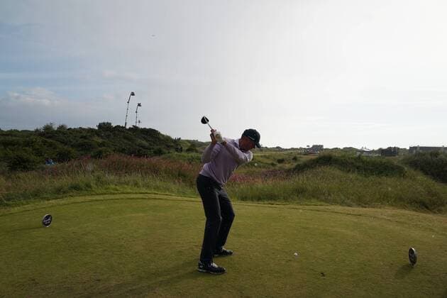Matt Kucher (USA), JULY 22, 2017 - Golf : Matt Kucher of the United States on the 16th hole during the third round of the 146th British Open Golf Championship at Royal Birkdale Golf Club in Southport, Merseyside, England. NOxTHIRDxPARTYxSALES.  (waha020986)