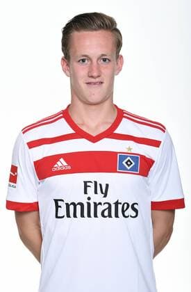 Jonas Behounek 18.07.2017, Hamburg, Mannschaftsfototermin Hamburger SV Â
