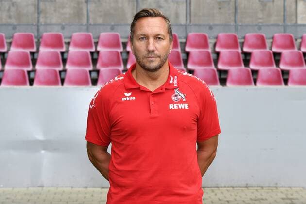 Fußball, GER, 1.BL, Porträttermin 2017 2018, 1. FC Köln, Co-Trainer Manfred Schmid (FC Köln). Einzelbild, Portrait, Porträt.