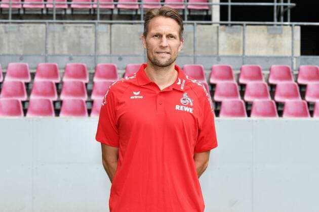Fußball, GER, 1.BL, Porträttermin 2017 2018, 1. FC Köln, Torwarttrainer Alexander Bade (FC Köln). Einzelbild, Portrait, Porträt.