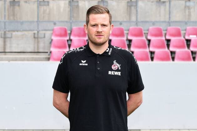 Fußball, GER, 1.BL, Porträttermin 2017 2018, 1. FC Köln, Teambetreuer Maximilian Vollmar (FC Köln). Einzelbild, Portrait, Porträt.