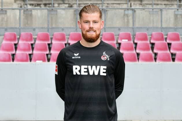 Fußball, GER, 1.BL, Porträttermin 2017 2018, 1. FC Köln, Timo Horn (FC Köln). Einzelbild, Portrait, Porträt.