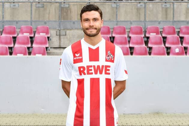 Fußball, GER, 1.BL, Porträttermin 2017 2018, 1. FC Köln, Jonas Hector (FC Köln). Einzelbild, Portrait, Porträt.