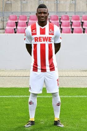 Fußball, GER, 1.BL, Porträttermin 2017 2018, 1. FC Köln, Jhon Cordoba (FC Köln). Einzelbild