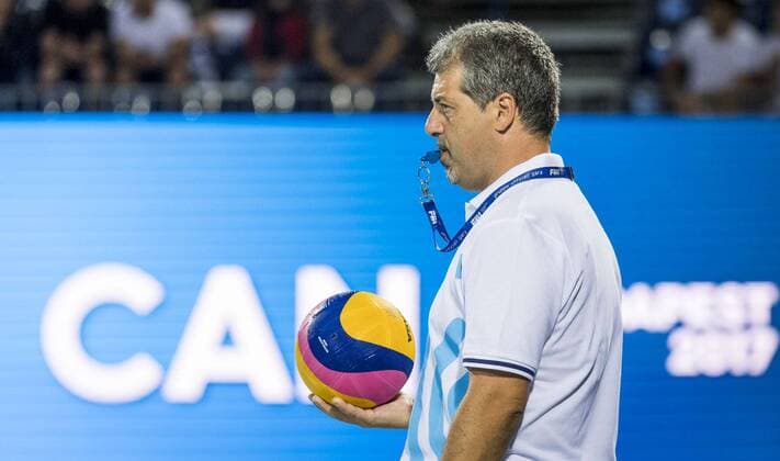 Quarterfinal WaterPolo Women s Hungary HUN (White Cup) Vs Canada CAN (Blue Cup) Referee SEVERO Alessandro (ITA) Day 11 24 07 2017 XVII FINA World Championships Aquatics City Park - Varosliget Lake Budapest Hungary Photo Pasquale Mesiano Deepbluemedia Insidefoto pasqualexmesiano