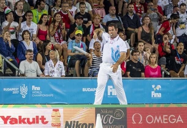 Quarterfinal WaterPolo Women s Hungary HUN (White Cup) Vs Canada CAN (Blue Cup) Referee ROTSART Steven (USA) Day 11 24 07 2017 XVII FINA World Championships Aquatics City Park - Varosliget Lake Budapest Hungary Photo Pasquale Mesiano Deepbluemedia Insidefoto pasqualexmesiano