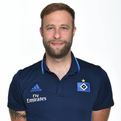 Physiotherapeut Benjamin Eisele 23.07.2017, Hamburg, Mannschaftsfototermin Hamburger SV Â
