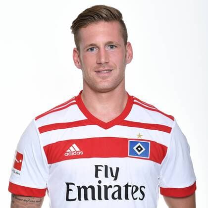 Andre Hahn 23.07.2017, Hamburg, Mannschaftsfototermin Hamburger SV Â