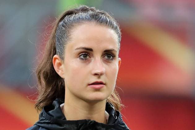 Sara Däbritz (Sara Daebritz, DFB-Frauen, 13), Einzelbild, Aktion, Action Porträt, Portrait, Fussball, UEFA Women s EURO 2017, Russland - Deutschland, xozx