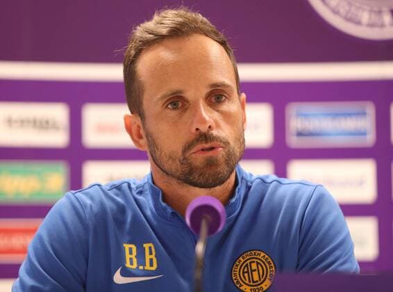 SOCCER - UEFA EL quali, A.Wien vs Limassol, preview VIENNA,AUSTRIA,26.JUL.17 - SOCCER - UEFA Europa League qualification, FK Austria Wien vs AEL Limassol, preview, press conference PK Pressekonferenz Limassol. Image shows head coach Bruno Baltazar (Limassol). GEPAxpictures xChristianxOrt