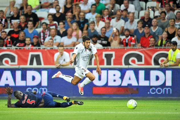 11 Bassem Srarfi (nice) FOOTBALL : Nice vs Ajax Amsterdam - Ligue des Champions - 26 07 2017 FEP Panoramic 