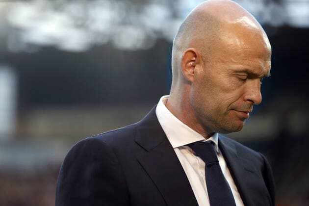 coach Marcel Keizer of Ajax during the UEFA Champions League third round qualifying first leg match between OGC Nice and Ajax Amsterdam on July 26, 2017 at the Allianz Riviera in Nice, France OGC Nice v Ajax UEFA Champions League 2017 2018 xVIxVIxImagesx xMauricexvanxSteenxIVx 8317361