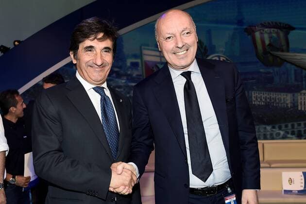 Db Milano 26 07 2017 - presentazione calendari serie A 2017-2018 foto Daniele Buffa Image nella foto: Urbano Cairo-Giuseppe Marotta 