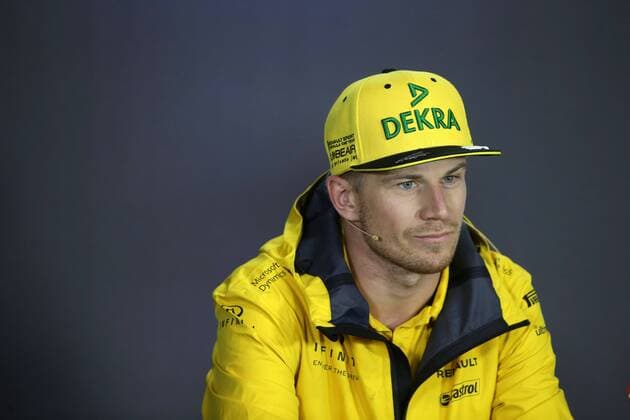 Hungarian Grand Prix, Hungaroring 27 - 30 July 2017 27.07.2017 - press conference PK Pressekonferenz Nico Hulkenberg (GER) Renault F1 Team RS17 