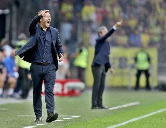 SOCCER - EL quali, Sturm vs Fenerbahce GRAZ,AUSTRIA,27.JUL.17 - SOCCER - UEFA Europa League qualification, SK Sturm Graz vs Fenerbahce Istanbul. Image shows head coach Franco Foda (Sturm). GEPAxpictures xM.xOberlaender