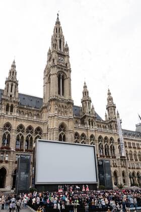 Beach volleyball Beachvolleyball - FIVB World Championships 2017 VIENNA,AUSTRIA,27.JUL.17 - BEACH VOLLEYBALL - FIVB World Championships, welcome event. Image shows a general view. GEPAxpictures xMaticxKlansek