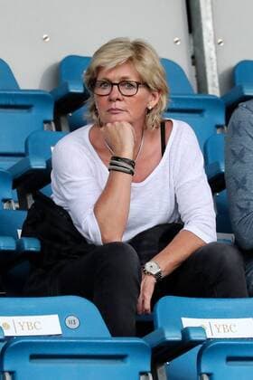 Bilder des Tages - SPORT Die ehemalige Bundestrainerin Silvia Neid als Beobachterin im Publikum, unter den Zuschauern, Fussball, UEFA Women s EURO 2017, Portugal - England, xozx