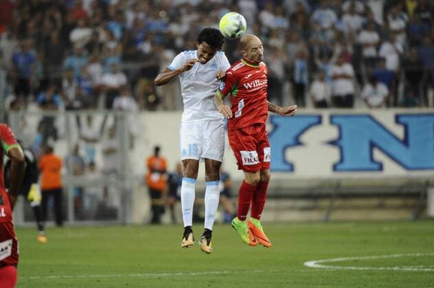 Luiz Gustavo (OM) FOOTBALL : Marseille vs Oostende- Europa League - 27 07 2017 FranckPennant Panoramic 