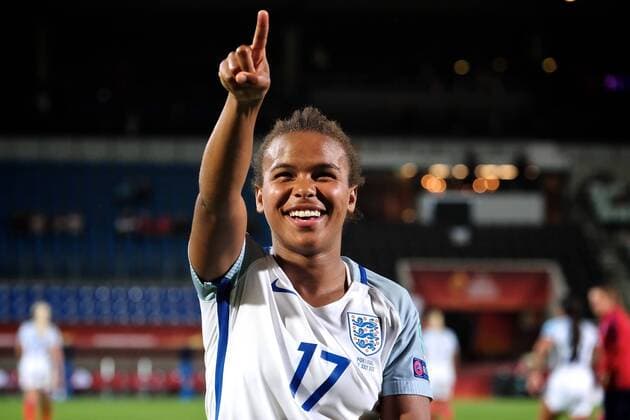 Portugal v England UEFA Women s Euros 2017 Nikita Parris of England celebrates England s 2-1 win over Portugal following the UEFA Women s Euros 2017 match at Koning Willem II Stadion, Tilburg Copyright: xKristianxKanex FIL-10447-0051 UK Newspapers OUT
