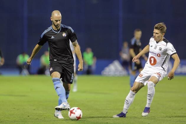 Dinamo-Odds BK 27.07.2017., Zagreb, Croatia - UEFA Europa League Third qualifying round, Game 1. Dinamo Zagreb vs Odd BK. Jan Lecjaks.  LukaxStanzl PIXSELL