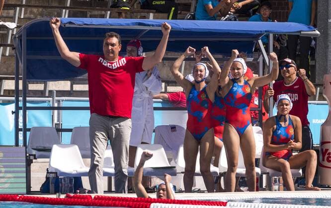 Bronze Medal Match Women s Russia RUS (White Cup) Vs Canada CAN (Blue Cup) Team Russia (RUS) Day 15 28 07 2017 XVII FINA World Championships Aquatics City Park - Varosliget Lake Budapest Hungary Photo Pasquale Mesiano Deepbluemedia Insidefoto pasqualexmesiano