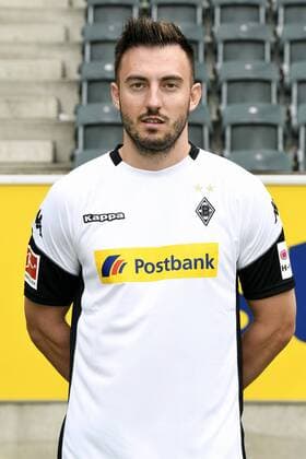 Fußball, GER, 1.BL, Porträttermin 2017 2018, VfL Borussia Mönchengladbach, Josip Drmic (Gladbach). Einzelbild, Portrait, Porträt.