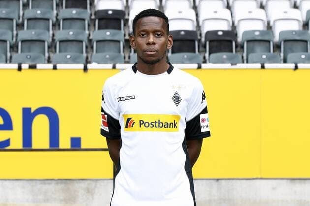 Fußball, GER, 1.BL, Porträttermin 2017 2018, VfL Borussia Mönchengladbach, Ibrahima Traore (Gladbach). Einzelbild, Portrait, Porträt.