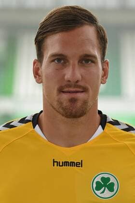 24.07.2017 - SpVgg Spielvereinigung Greuther Fürth Kleeblatt - 2. Fußball Bundesliga BL - Saison 2017 2018 - Fototermin Porträttermin Portraittermin - - Balazs Megyeri (24, SpVgg Greuther Fürth ) - Einzelbild Einzelfoto Portrait Porträt Kopfbild