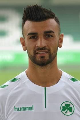 24.07.2017 - SpVgg Spielvereinigung Greuther Fürth Kleeblatt - 2. Fußball Bundesliga BL - Saison 2017 2018 - Fototermin Porträttermin Portraittermin - - Serdar Dursun (9, SpVgg Greuther Fürth ) - Einzelbild Einzelfoto Portrait Porträt Kopfbild