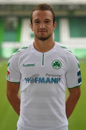 24.07.2017 - SpVgg Spielvereinigung Greuther Fürth Kleeblatt - 2. Fußball Bundesliga BL - Saison 2017 2018 - Fototermin Porträttermin Portraittermin - - Veton Berisha (19, SpVgg Greuther Fürth ) - Einzelbild Einzelfoto Portrait Porträt Kopfbild