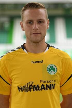 24.07.2017 - SpVgg Spielvereinigung Greuther Fürth Kleeblatt - 2. Fußball Bundesliga BL - Saison 2017 2018 - Fototermin Porträttermin Portraittermin - - Marius Funk (1, SpVgg Greuther Fürth ) - Einzelbild Einzelfoto Portrait Porträt Kopfbild