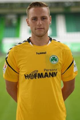 24.07.2017 - SpVgg Spielvereinigung Greuther Fürth Kleeblatt - 2. Fußball Bundesliga BL - Saison 2017 2018 - Fototermin Porträttermin Portraittermin - - Marius Funk (1, SpVgg Greuther Fürth ) - Einzelbild Einzelfoto Portrait Porträt Kopfbild