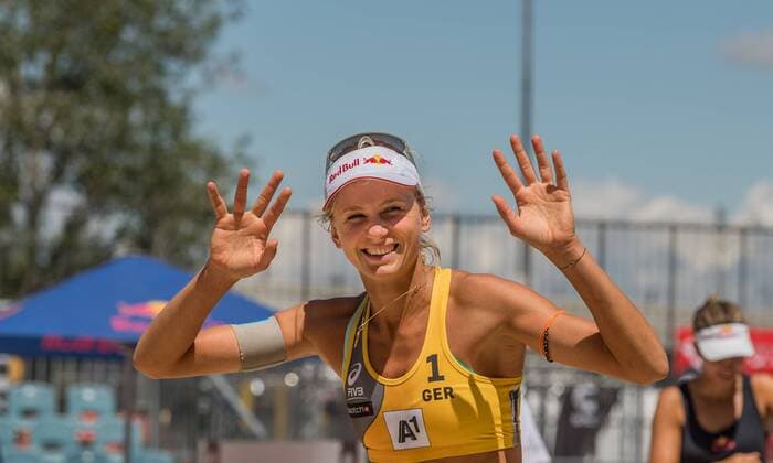 FIVB Beach volleyball Beachvolleyball World Championships Vienna 2017 am 28.07.2017 Margareta KOZUCH (GER); FIVB Beach Volleyball World Championships Vienna 2017 am 28.07.2017, Donauinsel Wien (Oesterreich). xPWx