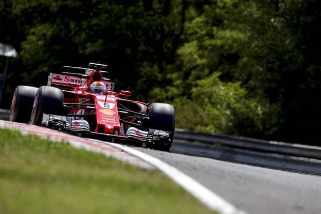 Motorsports: FIA Formula One World Championship WM Weltmeisterschaft 2017, Grand Prix of Hungary, 5 Sebastian Vettel (GER, Scuderia Ferrari), Budapest Hungary xHOCHxZWEIx