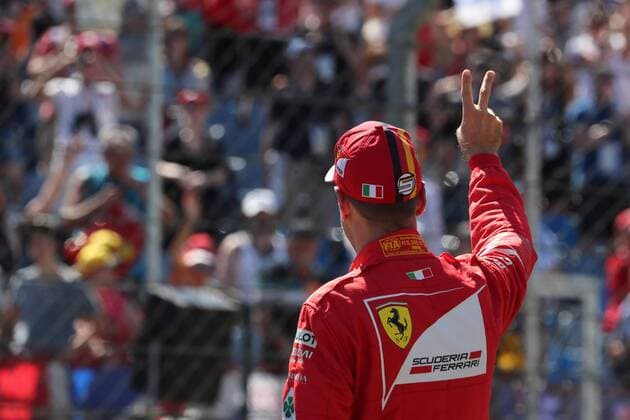 Hungarian Grand Prix, Hungaroring 27 - 30 July 2017 29.07.2017 - Qualifying, Sebastian Vettel (GER) Scuderia Ferrari SF70H pole position 