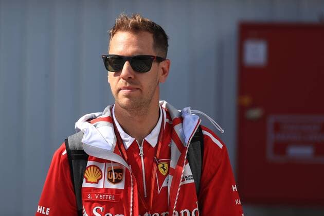July 29th 2017, Hungaroring, Mogyor& xf3;d, Hungary; Formula One Grand Prix of Hungary, qualification sessions; Sebastian Vettel - Scuderia Ferrari SF70H before taking pole xOctanex  ActionPlus11907158