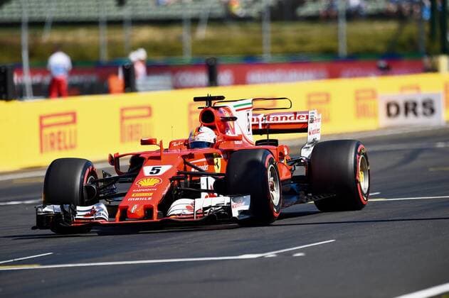 Sebastian Vettel (GER 5), Scuderia Ferrari, Grosser Preis von Ungarn 2017,Qualifying, Motorsport, Formel 1, 29.07.2017, Budapest Copyright: xAndre Eibner-Pressefotox EP_JAE