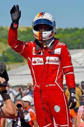 Sebastian Vettel (GER 5), Scuderia Ferrari, Grosser Preis von Ungarn 2017,Qualifying, Motorsport, Formel 1, 29.07.2017, Budapest Copyright: xAndre Eibner-Pressefotox EP_JAE