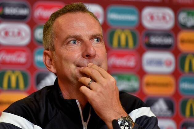 SOCCER - UEFA EURO EM Europameisterschaft Fussball 2017 TILBURG,NETHERLANDS,29.JUL.17 - WOMEN SOCCER - UEFA Women s European Championship EM Europameisterschaft 2017, quarterfinal, Austria vs Spain, preview, press conference PK Pressekonferenz team AUT. Image shows head coach Dominik Thalhammer (AUT). GEPAxpictures xFlorianxErtl