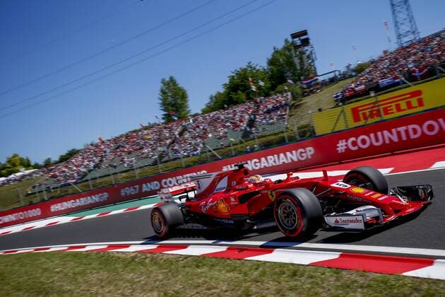 Themen der Woche - SPORT Themen der Woche - SPORT Bilder des Tages - SPORT Motorsports: FIA Formula One World Championship WM Weltmeisterschaft 2017, Grand Prix of Hungary, 5 Sebastian Vettel (GER, Scuderia Ferrari), Budapest Hungary xHOCHxZWEIx